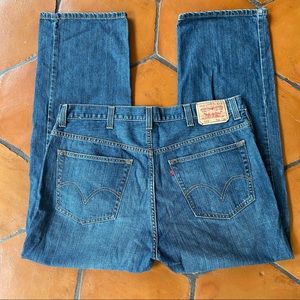 Levi's 559 Denim Jeans Relaxed Straight Leg Cotton